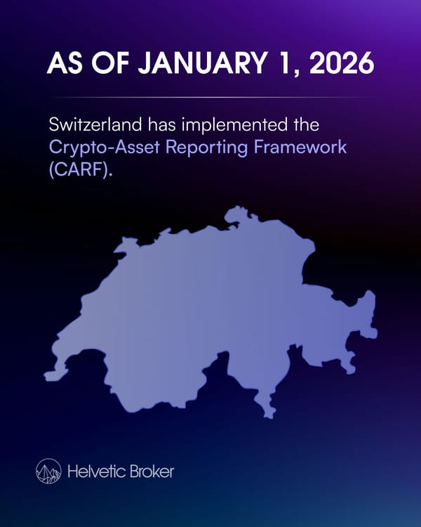 How to File Your 2026 Swiss Crypto Tax Return: Understanding CARF and New Reporting Rules